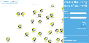 Page d'accueil de pearltrees, 9 mars 2009