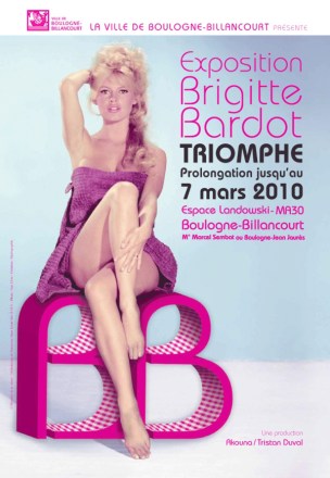 Exposition Brigitte Bardot : les années "insouciance", Espace Landowski, Boulogne-Billancourt